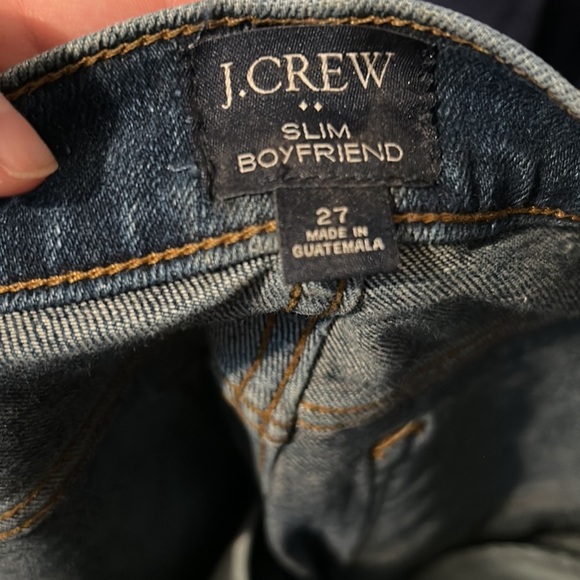 J. Crew Slim Boyfriend Jeans All-Day Stretch
High Rise Denim Blue - Picture 4 of 4